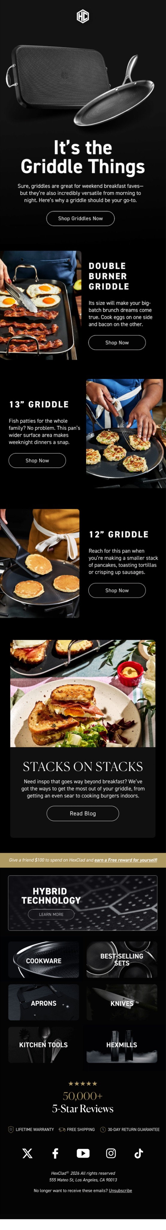 Email Griddle